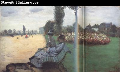 Giuseppe de nittis On a Bench on the Champs Elysees (nn02)